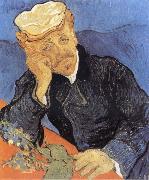 Vincent Van Gogh Portrait of Dector Gacher china oil painting reproduction